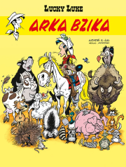Lucky Luke. Arka Bzika. Tom 85. Autor: Jul, Achdé. Dadada.pl Okładka książki Lucky Luke. Arka Bzika. Tom 85