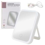 Opakowanie Lusterko podświetlane LED 3 tryby białe