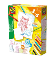 Magiczne karty kolorów. Wydawca: SES. Dadada.pl Opakowanie Magiczne karty kolorów