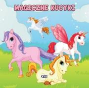 Magiczne kucyki. Autor:   Praca zbiorowa. Dadada.pl Okładka książki Magiczne kucyki