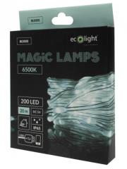 Opakowanie Magiczne lampki 200 led 6500K 20m DC5V