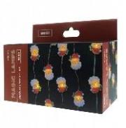 Opakowanie Magiczne lampki 50 led 3000K Mikołaj 5m DC5V