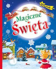 Magiczne święta 3D scenki. Autor: Opracowanie zbiorowe. Dadada.pl Okładka książki Magiczne święta 3D scenki