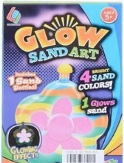 Opakowanie Magiczny piasek świecący w ciemnościach
