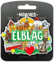 Opakowanie Magnes I love Poland Elbląg ILP-MAG-C-EL-06