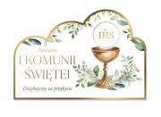 Opakowanie Magnes z podziękowaniem dla gości - Komunia 3