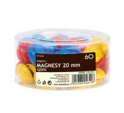 Opakowanie Magnesy 20mm tuba (60szt) GRAND