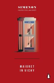 Maigret in Vichy wer. angielska. Autor: Simenon Georges. Dadada.pl Okładka książki Maigret in Vichy wer. angielska