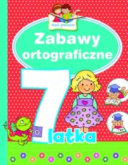 Mali geniusze - Zabawy ortograficzne 7-latka. Autor: Lekan Elżbieta. Dadada.pl Okładka książki Mali geniusze - Zabawy ortograficzne 7-latka