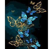 Opakowanie Malowanie po numerach 40x50cm Motyle