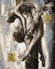 Opakowanie Malowanie po numerach BRUSHME 40x50 cm Elegancki Taniec