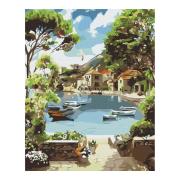 Opakowanie Malowanie po numerach BRUSHME 40x50cm Lazurowa zatoka