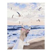 Opakowanie Malowanie po numerach BRUSHME 40x50cm Morze w szklance