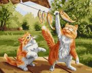 Opakowanie Malowanie po numerach - Dobry połów 40x50cm