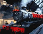 Opakowanie Malowanie po numerach -Ekspres do Hogwartu metal
