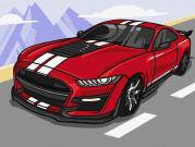 Opakowanie Malowanie po numerach - Fajny samochód Kids