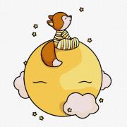 Opakowanie Malowanie po numerach -Gwiezdne niebo Kids 25x25cm