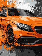 Opakowanie Malowanie po numerach - Jaskrawa siła 30x40cm