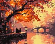 Opakowanie Malowanie po numerach -Jesienna idylla 40x50cm