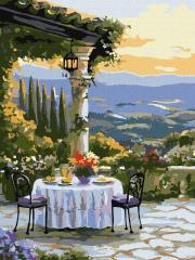 Opakowanie Malowanie po numerach - Malownicza kolacja 30x40cm