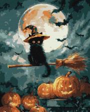 Malowanie po numerach - Mały Czarodziej 40x50cm. Wydawca: Ideyka. Dadada.pl Opakowanie Malowanie po numerach - Mały Czarodziej 40x50cm