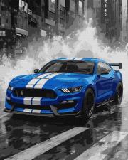 Opakowanie Malowanie po numerach - Niebieskie wyścigi 40x50cm