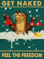 Opakowanie Malowanie po numerach - Plakat. Wolna wydra 30x40