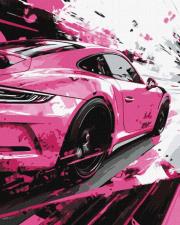 Malowanie po numerach - Różowy styl 40x50cm. Wydawca: Ideyka. Dadada.pl Opakowanie Malowanie po numerach - Różowy styl 40x50cm