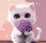 Opakowanie Malowanie po numerach - Słoneczne mruczenie 30x30