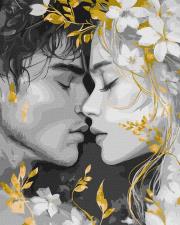 Malowanie po numerach - Spojrzenie ustami 40x50cm. Wydawca: Ideyka. Dadada.pl Opakowanie Malowanie po numerach - Spojrzenie ustami 40x50cm