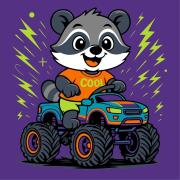 Opakowanie Malowanie po numerach - Szop w samochodzie Kids