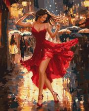 Opakowanie Malowanie po numerach - Taniec w deszczu 40x50cm