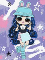 Opakowanie Malowanie po numerach - Tweens LOL Skate Dance Aya