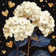 Opakowanie Malowanie po numerach - Wspaniałe kwiaty 40x40cm