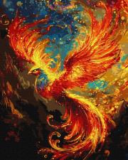 Opakowanie Malowanie po numerach - Żar-ptak 40x50cm