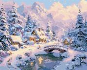 Opakowanie Malowanie po numerach - Zimowy spokój 40x50cm