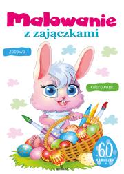 Okładka książki Malowanie z zajączkami