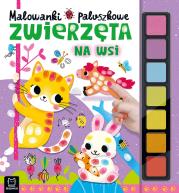 Okładka książki Malowanki paluszkowe. Zwierzęta na wsi