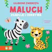Okładka książki Maluch zgaduje i odkrywa. Ulubione zwierzęta - uszkodzone