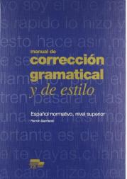 Okładka książki Manual correccion gramatica y de estilo