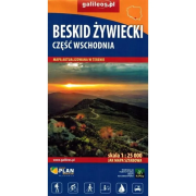 Okładka książki Mapa - Beskid Żywiecki cz. wszchodnia 1:25 000