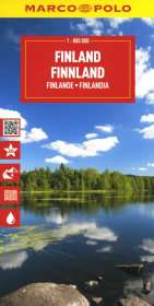 Okładka książki Mapa drogowa Finlandia 1:350 000