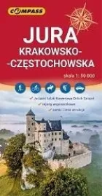 Mapa - Jura krakowsko częstochowska 1:50 000. Autor:   Praca zbiorowa. Dadada.pl Okładka książki Mapa - Jura krakowsko częstochowska 1:50 000