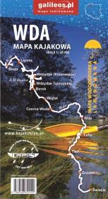 Okładka książki Mapa kajakowa - WDA 1:65 000