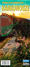 Okładka książki Mapa - Karkonosze dla aktywnych 1:30 000