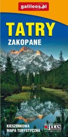 Okładka książki Mapa kieszonkowa laminowa - Tatry, Zakopane
