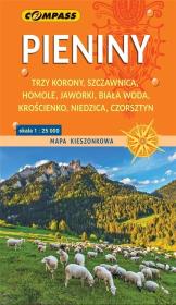 Mapa kieszonkowa - Pieniny 1:20 000. Autor:   Praca zbiorowa. Dadada.pl Okładka książki Mapa kieszonkowa - Pieniny 1:20 000