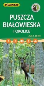 Okładka książki Mapa Puszcza Białowieska i okolice 1:50 000 w.11