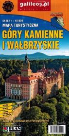 Okładka książki Mapa tur. - Góry Kamienne i Wałbrzyskie lam