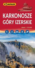 Okładka książki Mapa Tur. - Karkonosze, Góry Izerskie 1:35 000